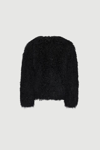 Envelope1976 All Night jacket short - Shearling Jacket Black