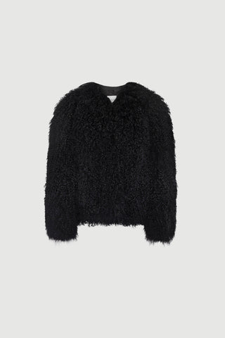 Envelope1976 All Night jacket short - Shearling Jacket Black