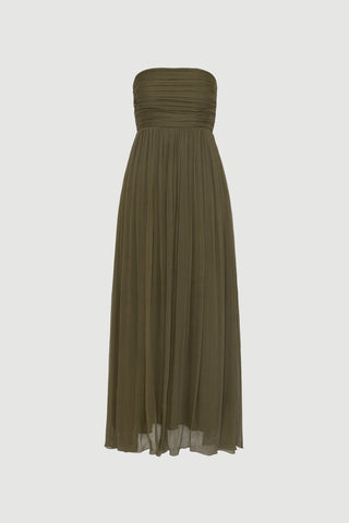 Envelope1976 Amalfi dress - Viscose Dress Dark olive