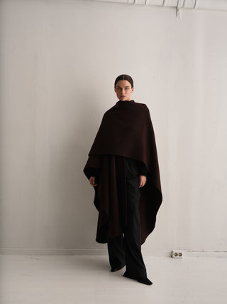 Envelope1976 Camoens shawl Scarf Mahogany