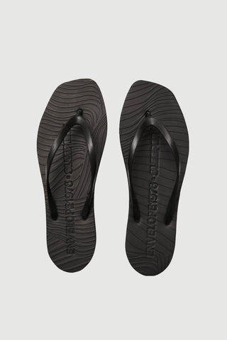 Envelope1976 Envelope1976 x Sleepers - Nature Rubber Shoes Black