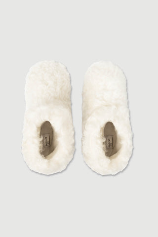 Envelope1976 Everest boots - Shearling Shoes Cream