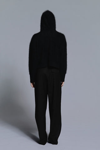 Envelope1976 Everyday hoodie cashmere Sweater Black