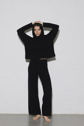 Envelope1976 Everyday pant - Cashmere & Merino Pants Black