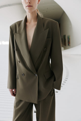 Envelope1976 Girona blazer Blazer Olive