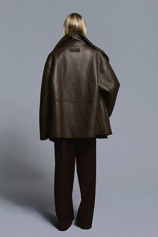 Envelope1976 Hawk jacket midi Jacket Cacao