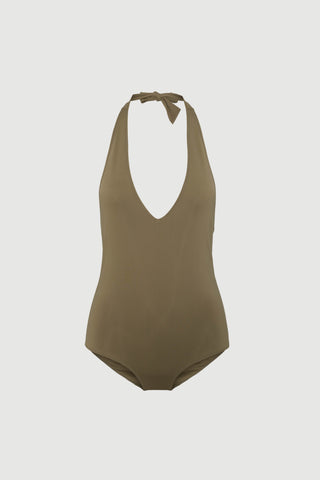 Envelope1976 Las Salinas swimsuit - Recycled polyamide Swimsuit Olive