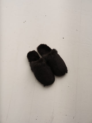 Envelope1976 Lodge slippers Shoes Dark brown