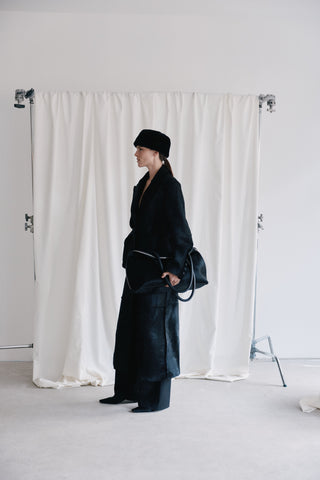 Envelope1976 Madserud coat Coat Black