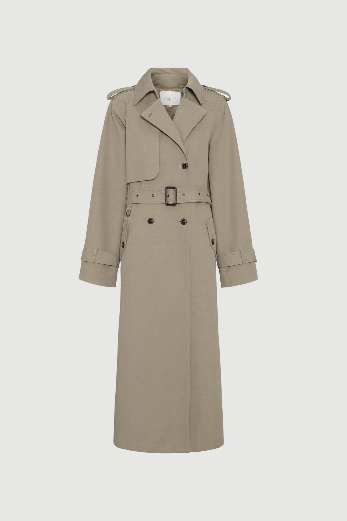thetoe ROOSEVELT TRENCH COAT meteora