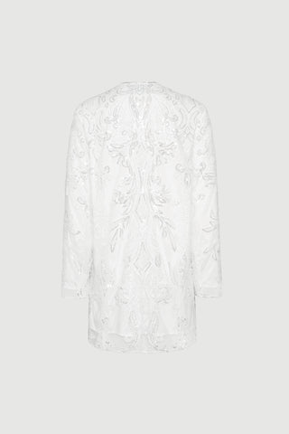 Envelope1976 Melrose jacket - Leftover fabric Top White