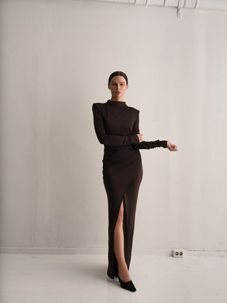 Envelope1976 San Dona dress Dress Brown