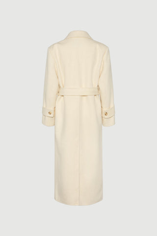 Envelope1976 Saville coat - Wool Coat Cream