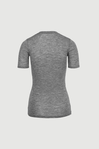 Envelope1976 Vidda knit - Merino wool T-shirt Grey
