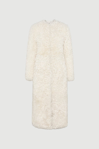 Envelope1976 Vinje coat - Shearling Coat Cream