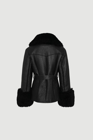 Envelope1976 Woodstock jacket short Jacket Black