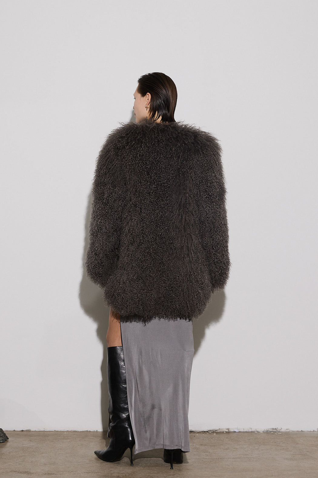 Envelope1976 All Night coat - Shearling Coat Grey