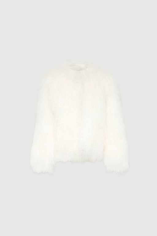 Envelope1976 All Night jacket short - Shearling Jacket Cream