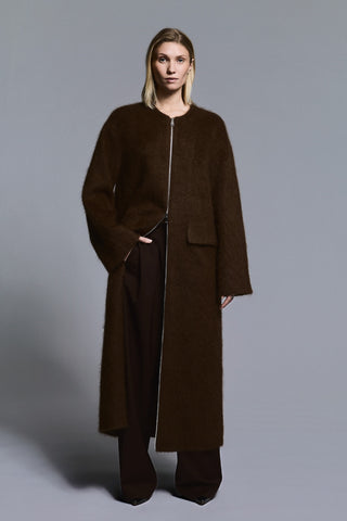 Envelope1976 Biarritz coat Jacket Chestnut