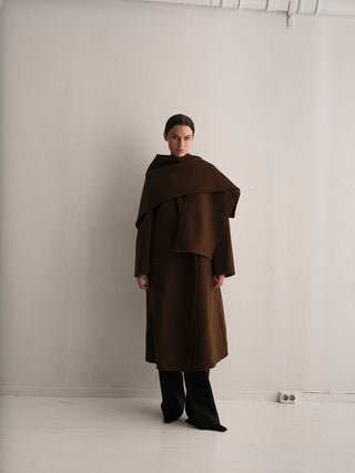 Envelope1976 Cape coat Coat Brown