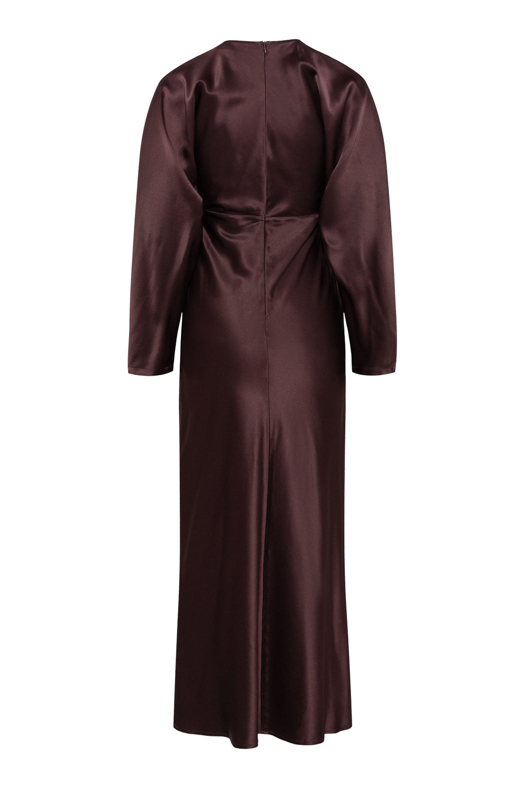 Envelope1976 Carlo dress - Silk Dress Aubergine