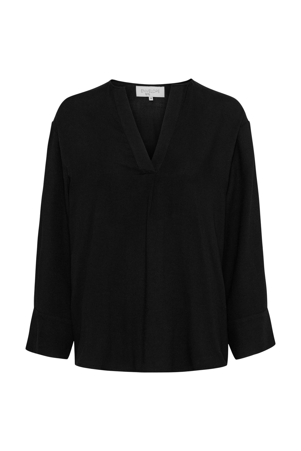 Envelope1976 Cascais blouse - Viscose Blouse Black