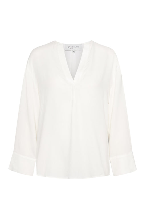 Envelope1976 Cascais blouse - Viscose Blouse Cream