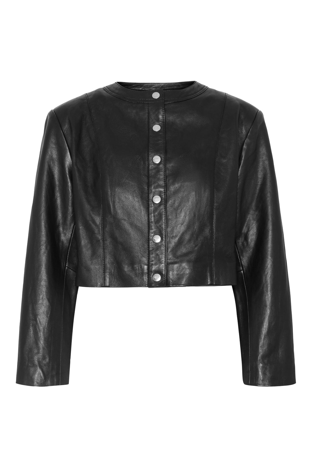 Envelope1976 Cassia jacket - Leather Jacket Black