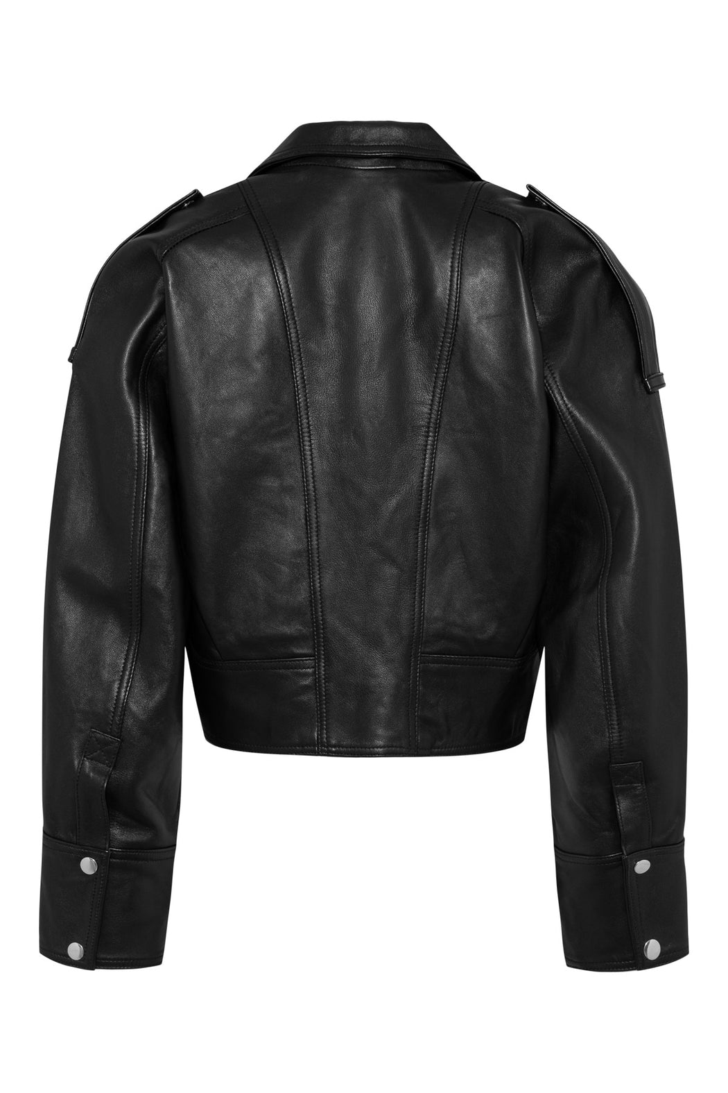 Envelope1976 Chateau jacket - Leather Jacket Black