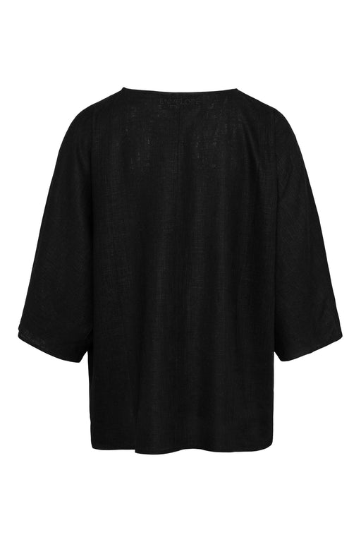 Envelope1976 Es Sortell top - Viscose & linen Top Black