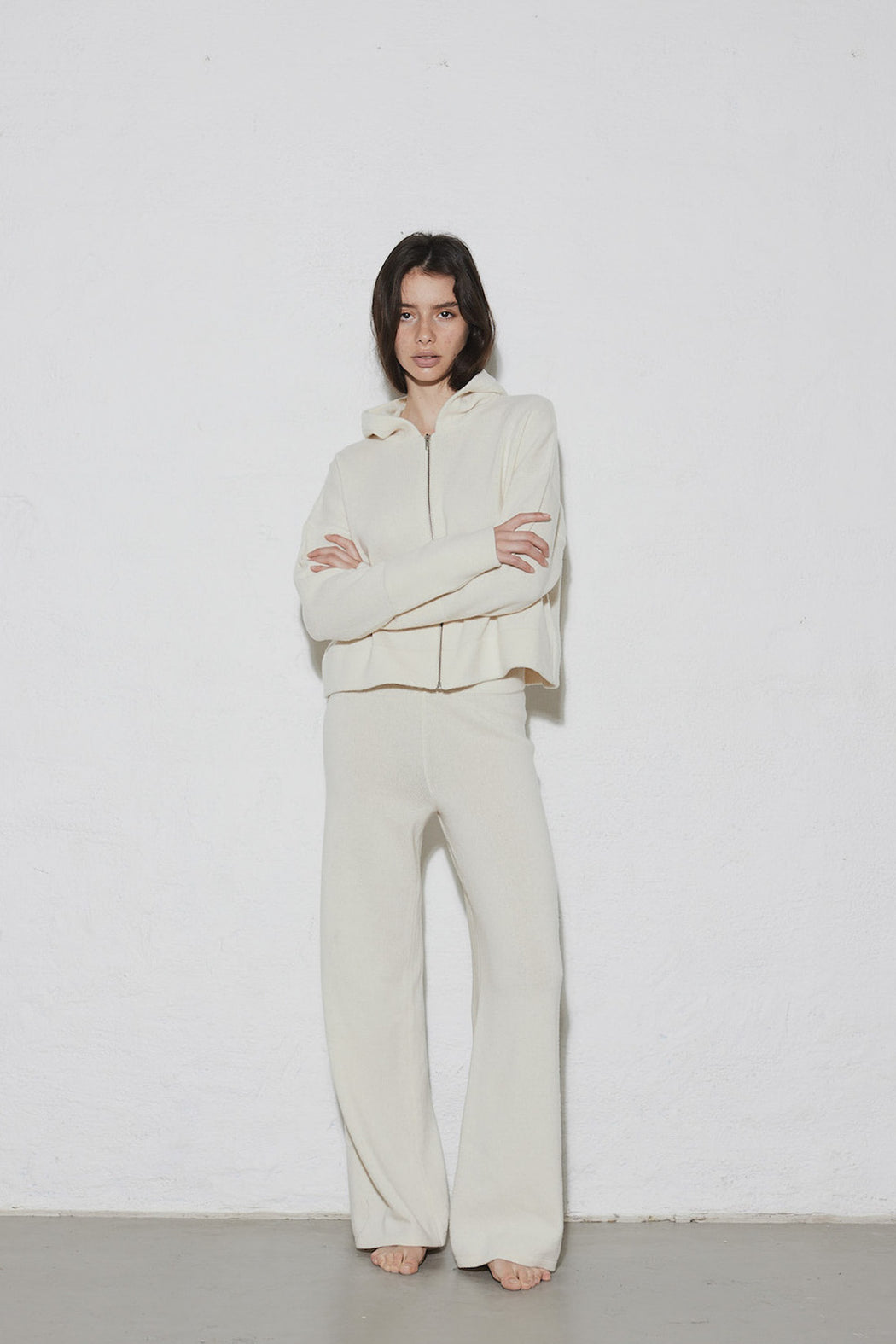 Envelope1976 Everyday pant - Cashmere & Merino Pants Cream