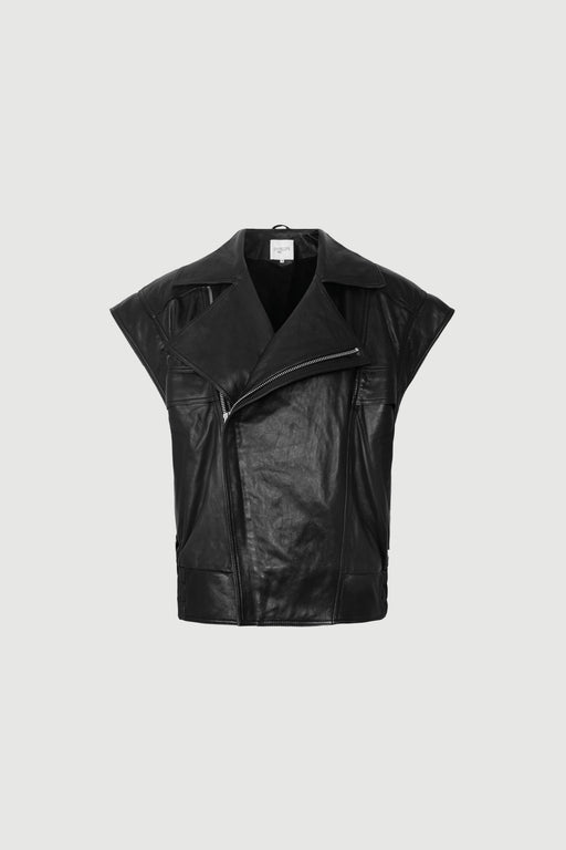 Envelope1976 Gemini jacket - Leather Jacket Black