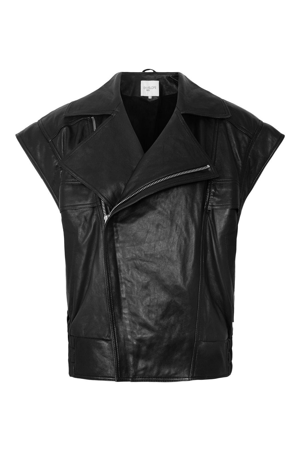 Envelope1976 Gemini jacket - Leather Jacket Black