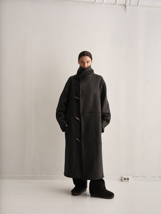 Envelope1976 Hawk jacket long Jacket Brown