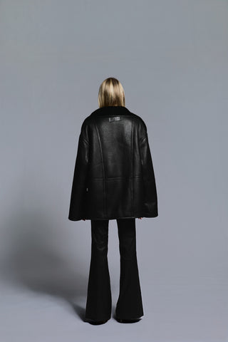 Envelope1976 Hawk jacket midi Jacket Black