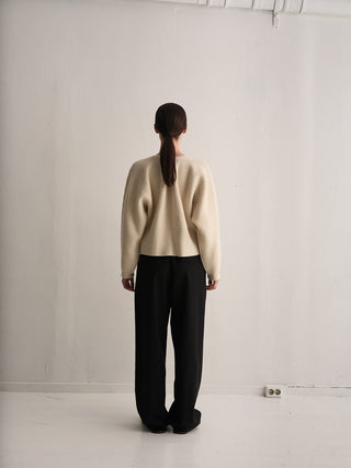 Envelope1976 Horn cardigan Cardigan Cream