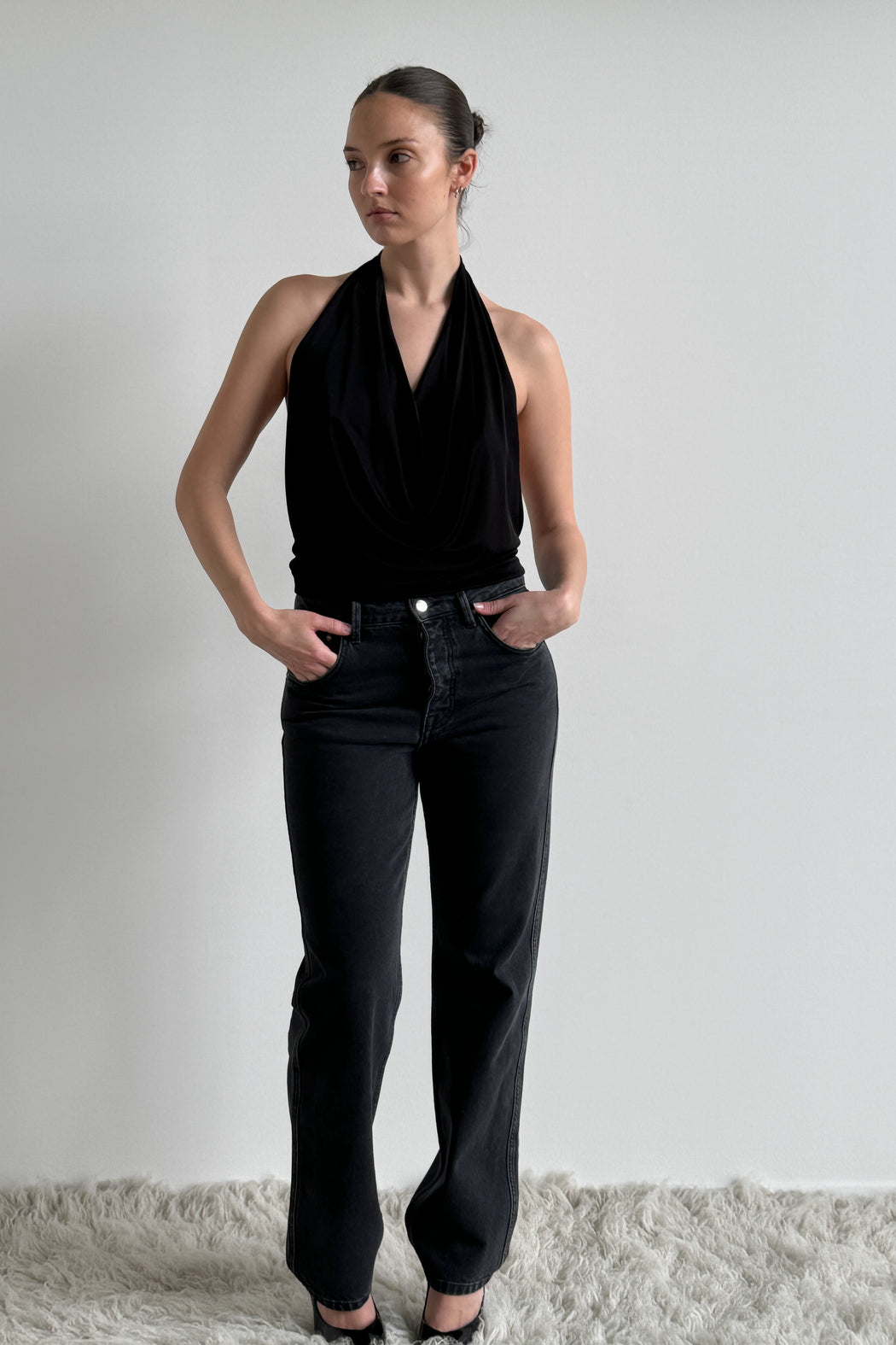 Envelope1976 Hot top - Viscose Top Black