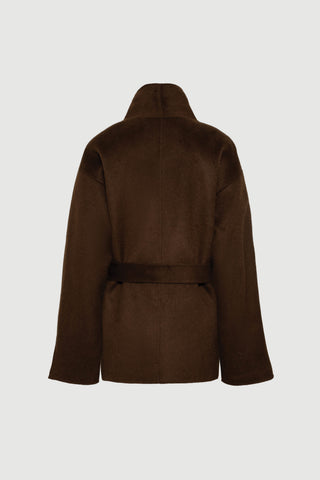 Envelope1976 Houston coat midi Coat Chestnut