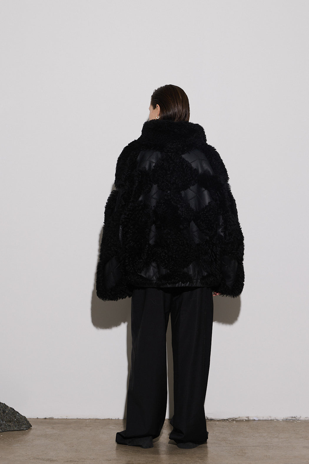 Envelope1976 Iceland jacket - Shearling Jacket Black