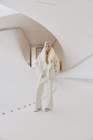 Envelope1976 Iceland jacket limited Jacket Cream