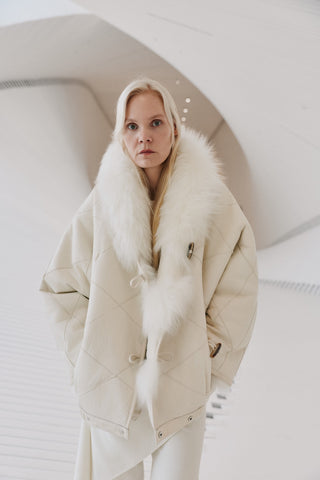 Envelope1976 Iceland jacket limited Jacket Cream