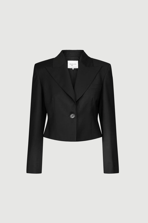 Envelope1976 Jagger blazer - Wool Blazer Black