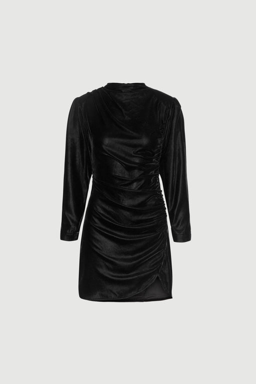 Envelope1976 Jet dress velvet - Viscose Dress Black