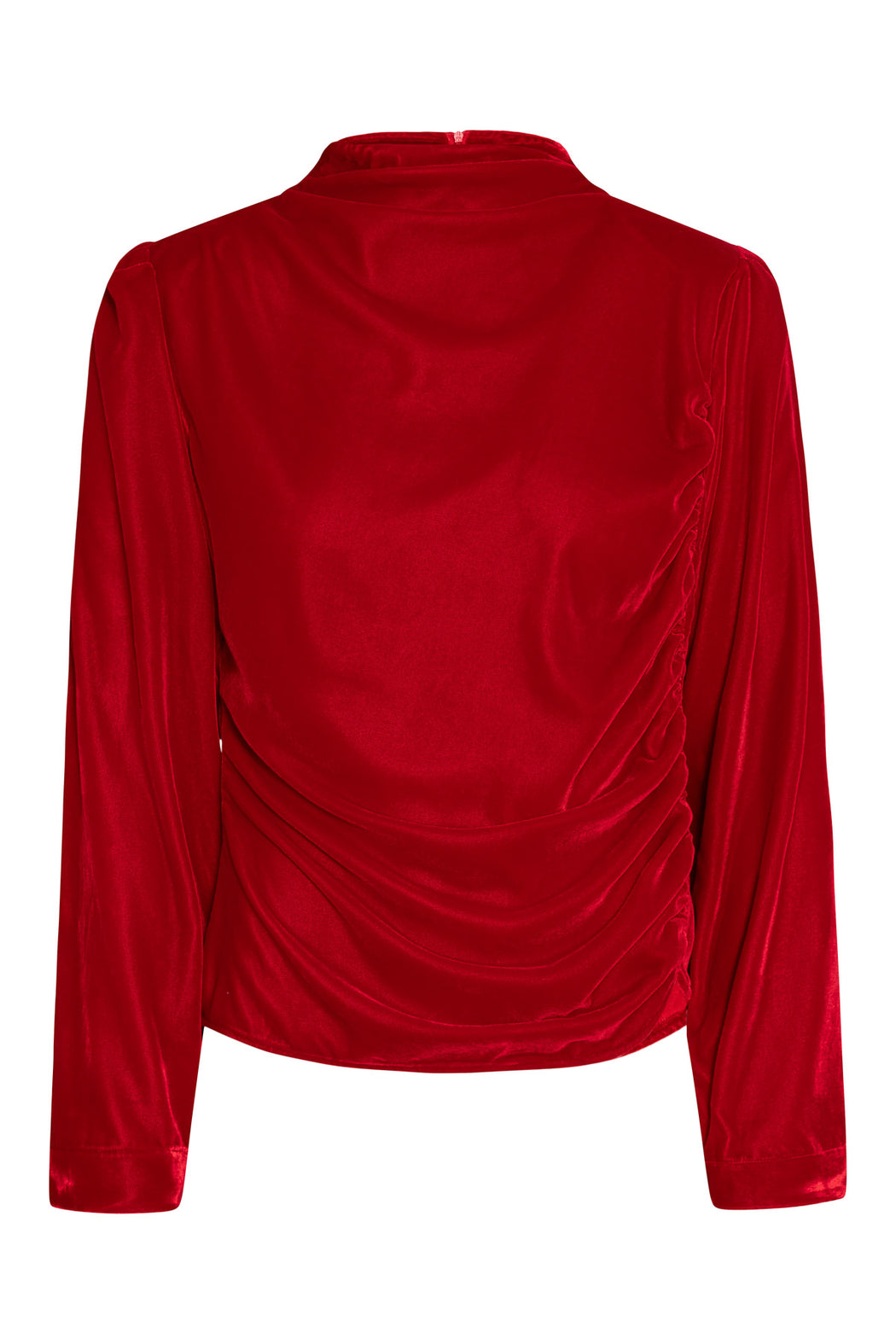 Envelope1976 Jet top velvet - Viscose Top Red