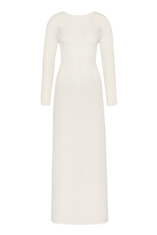 Envelope1976 Level dress - Lycocell, Organic cotton & Linen Dress Cream