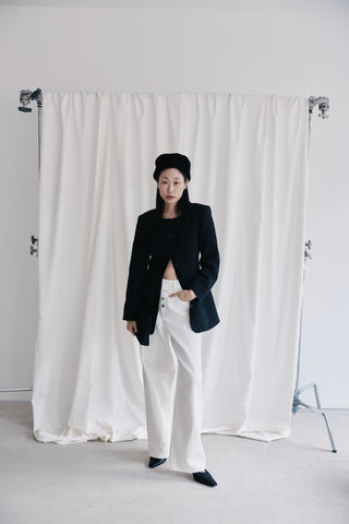 Envelope1976 Loose pant Pants Cream