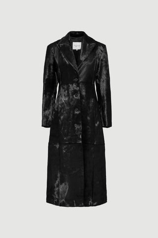 Envelope1976 Madserud coat, Black Coat Black
