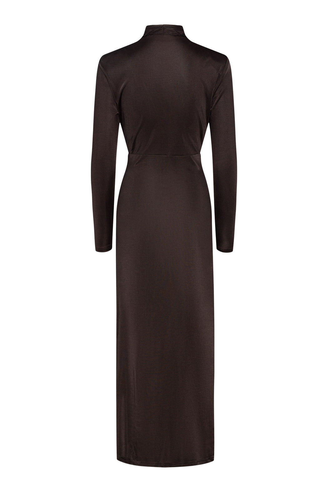 Envelope1976 Midnight dress - Viscose & Silk Dress Brown