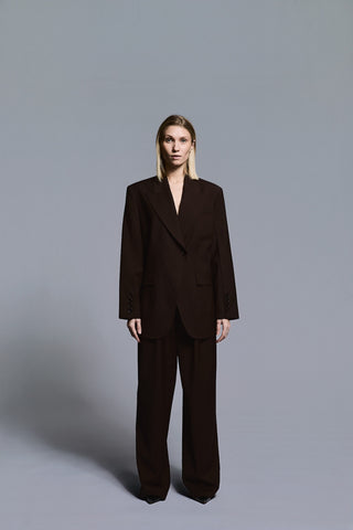 Envelope1976 Monaco pant, Dark brown Pants Dark brown