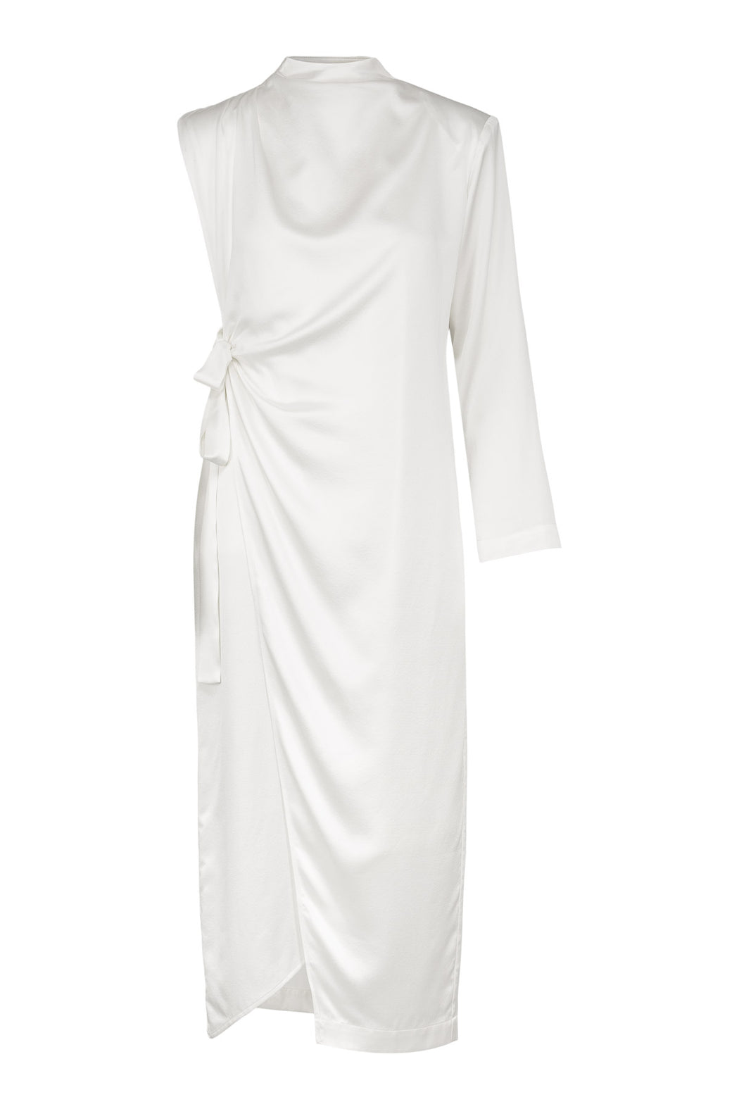 Envelope1976 Nom dress - Satin silk Dress White